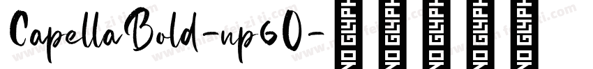 CapellaBold-np6O字体转换