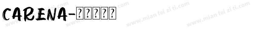 carena字体转换
