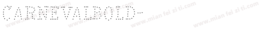 CarnevalBold字体转换