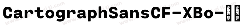 CartographSansCF-XBo字体转换