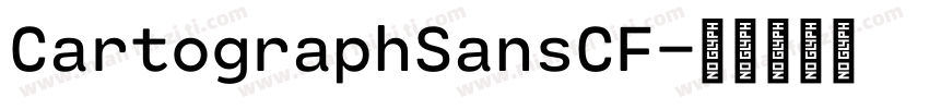 CartographSansCF字体转换