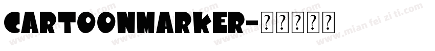 CartoonMarker字体转换