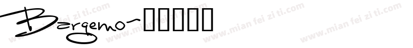 Bargemo字体转换