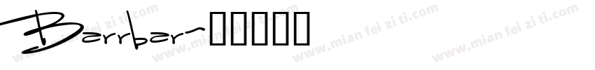 Barrbar字体转换