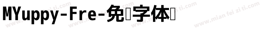 MYuppy-Fre字体转换