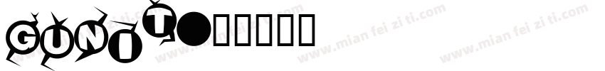 GUNIT字体转换