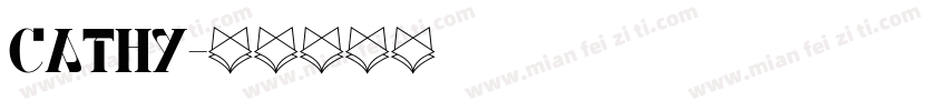 Cathy字体转换