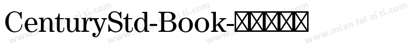 CenturyStd-Book字体转换