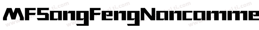 MFSongFengNoncommercial字体转换