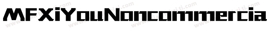 MFXiYouNoncommercial字体转换