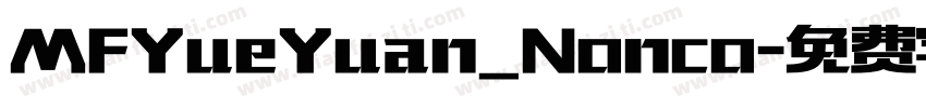 MFYueYuan_Nonco字体转换