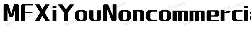MFXiYouNoncommercial字体转换