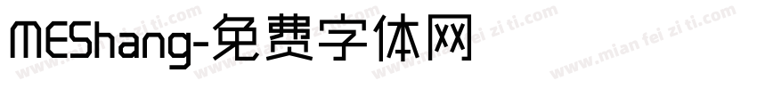 MEShang字体转换