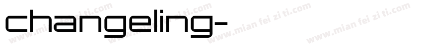 changeling字体转换