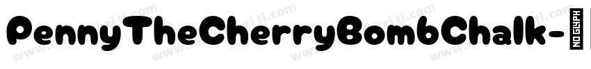 PennyTheCherryBombChalk字体转换