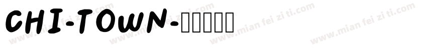 CHI-TOWN字体转换