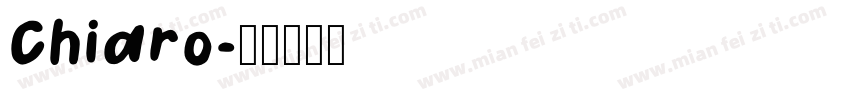 Chiaro字体转换