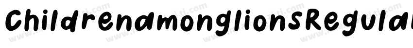 ChildrenamonglionsRegular-VJJZ字体转换