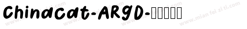Chinacat-ARGD字体转换
