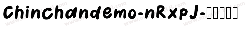 Chinchandemo-nRxpJ字体转换