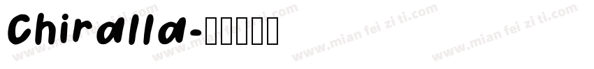 Chiralla字体转换