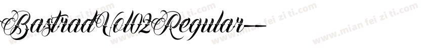 BastradVol02Regular-字体转换