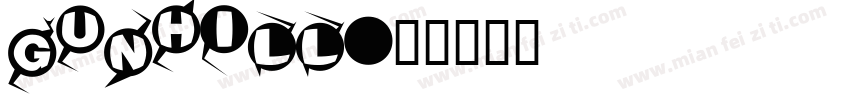 Gunhill字体转换