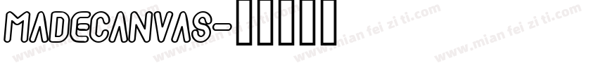 madecanvas字体转换