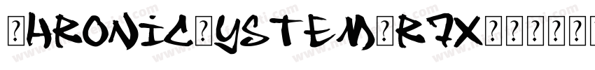 ChronicSystem-r7xA字体转换