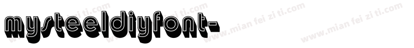 mysteeldiyfont字体转换