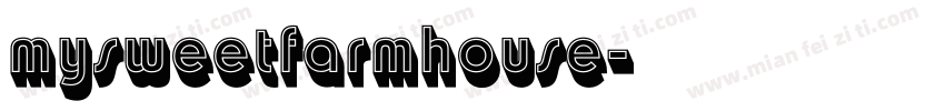 mysweetfarmhouse字体转换