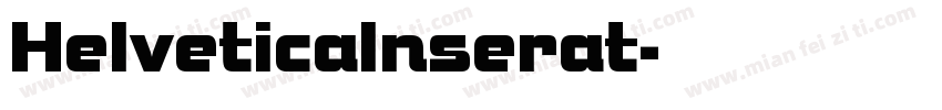 Helveticalnserat字体转换