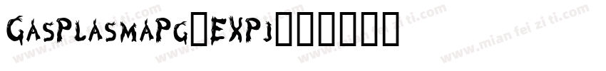 GasPlasmaPg-EXPj字体转换