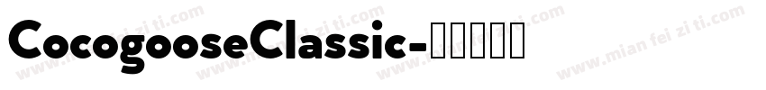 CocogooseClassic字体转换