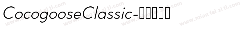 CocogooseClassic字体转换