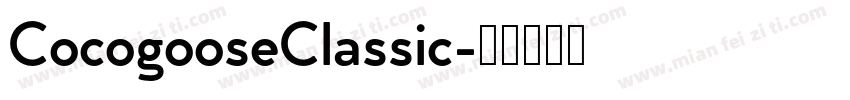 CocogooseClassic字体转换