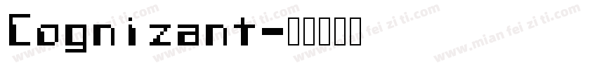 Cognizant字体转换