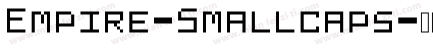 Empire-Smallcaps字体转换