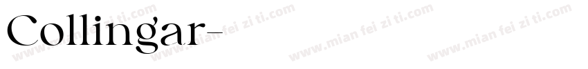 Collingar字体转换