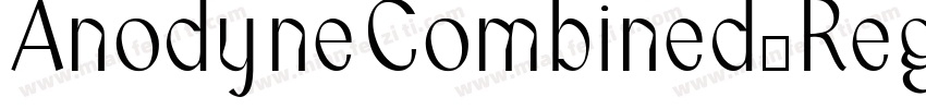 AnodyneCombined-Regular2字体转换
