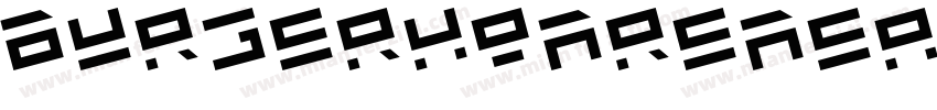 BurgerHonrenSansRotate字体转换
