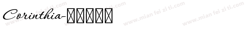 Corinthia字体转换