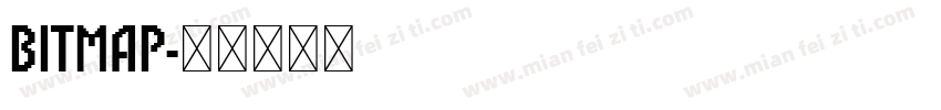 BITMAP字体转换