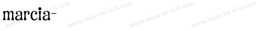 marcia字体转换