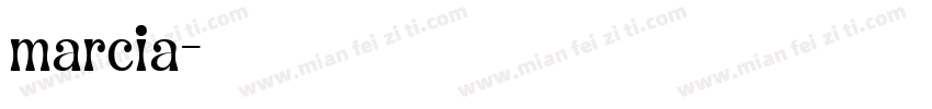 marcia字体转换