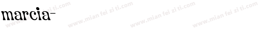 marcia字体转换