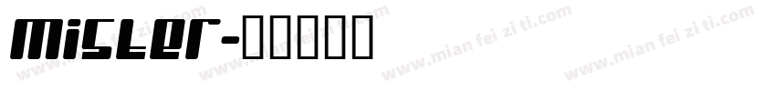 Mister字体转换
