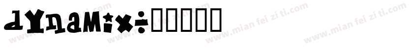 dynamix字体转换