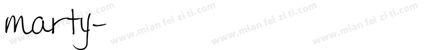 marty字体转换