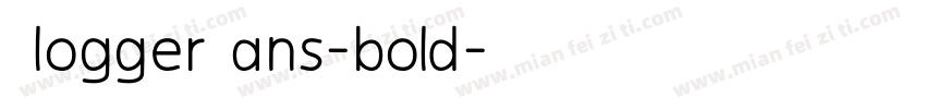 BloggerSans-bold字体转换